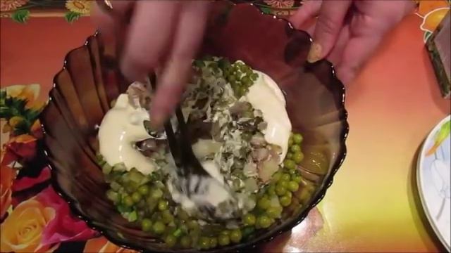 Постный салат со скумбрией смотреть онлайн