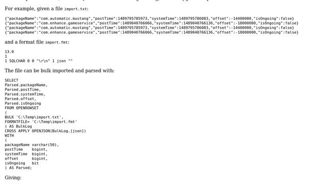 Databases: Import poorly formatted CSV/JSON to SQL Server (2 Solutions!!) смотреть онлайн