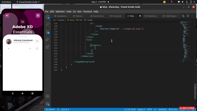 ? React Native E-learning App UI (Part 2) - Speed Code | DeCode смотреть онлайн