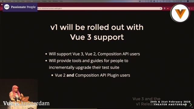 Jessica Sachs - The Future of Vue's Test Utils - Vue.js Amsterdam 2020 смотреть онлайн