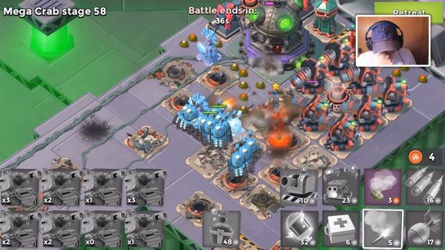 UNLOCKING THE DIAMOND TROPHY! Hallowed Mega Crab in Boom Beach! смотреть онлайн