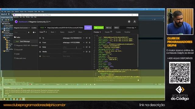 Integração Delphi com Whatsapp | Academia do Código смотреть онлайн