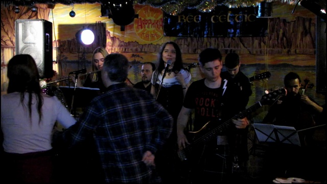 Рождество c Bee Celtic Арт-кафе «АФРИКА» 08.01.19 СПб. смотреть онлайн