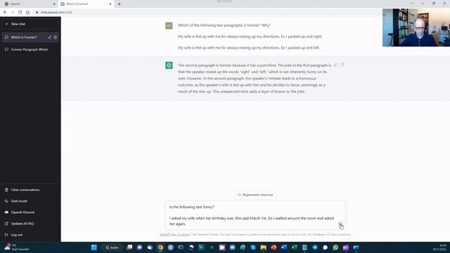 Does ChatGPT Understand Dad Jokes? смотреть онлайн
