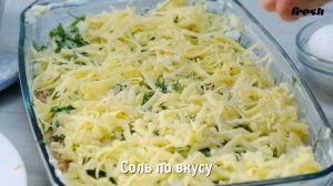 Гречневая запеканка из простых ингредиентов