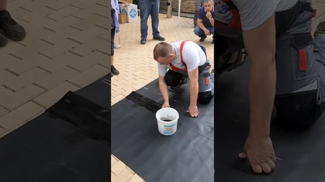 Склейка бутилкаучуковой пленки firestone pondgard смотреть онлайн