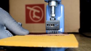 Строчный пробойник для кожи насадка на пресс