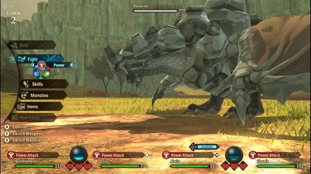 Monster Hunter Stories 2: Wings of Ruin - Basarios Boss Fight (PC 60FPS) смотреть онлайн