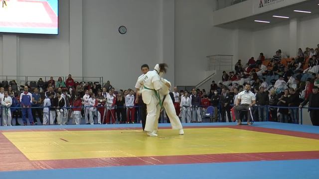 KWU-2014. Final - Suchkova Elena Vs. Kulakova Anna (Girls 13-14 Years +60 Kg)