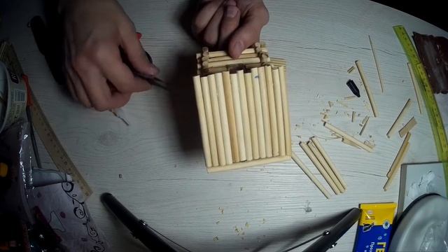 Диорама Избушка на курьих ножках (часть 1).