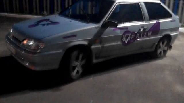 19-й обклеенный авто криптовалюты Prizm во Владимире ВАЗ 2113 ,серебристый, н151кр33rus смотреть онлайн