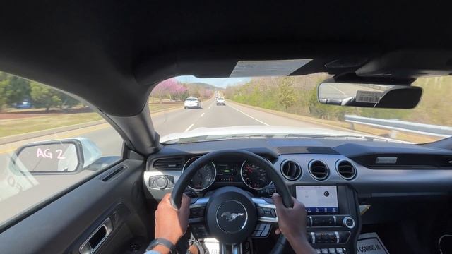 2023 Ford Mustang GT Premium 5.0 (450 HP) POV Test Drive & Review смотреть онлайн