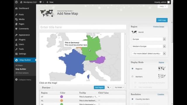 Edit a Map - Interactive Map Builder Plugin for WordPress смотреть онлайн