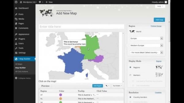 Edit a Map - Interactive Map Builder Plugin for WordPress