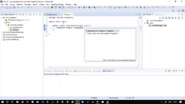 What is a Singleton Java Class? How to develop? смотреть онлайн