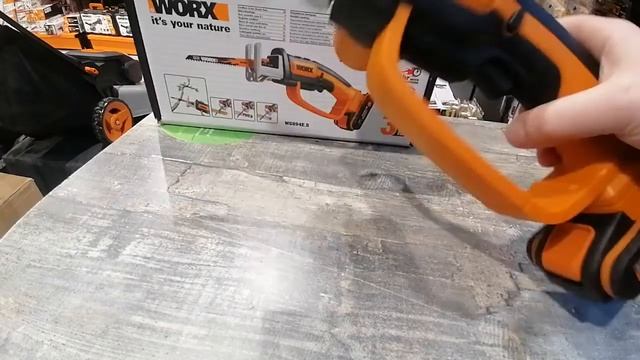 Садовая сабельная пила worx wg894e смотреть онлайн