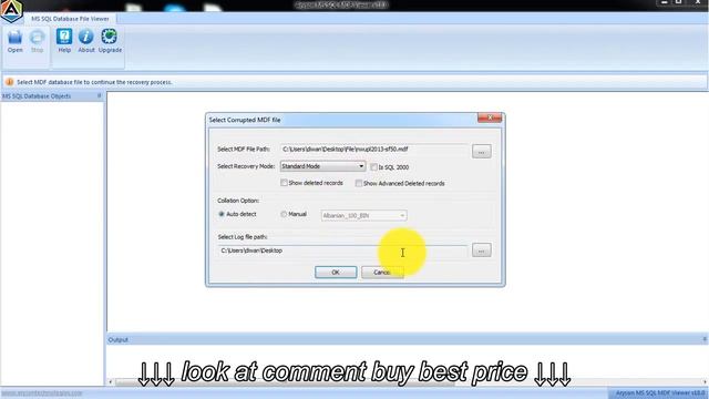 How to Open SQL Database using SQL Viewer from MDF File смотреть онлайн