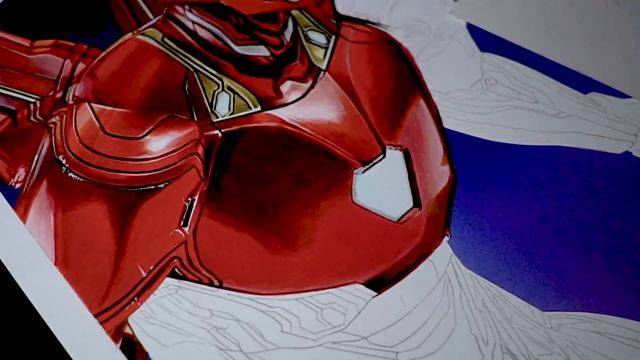 Drawing Iron Man - Avengers: infinity War смотреть онлайн