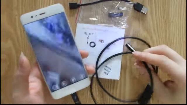 Эндоскоп, гибкий, водонепроницаемый IP67, 7 мм, регулируемый, с 6 светодиодами https://lite.al/DWv6 смотреть онлайн