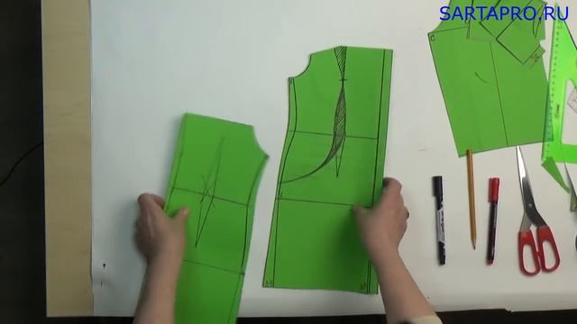 Моделирование летнего пальто (часть 1) смотреть онлайн