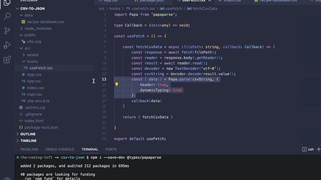How To Parse CSV Files - React & TypeScript смотреть онлайн