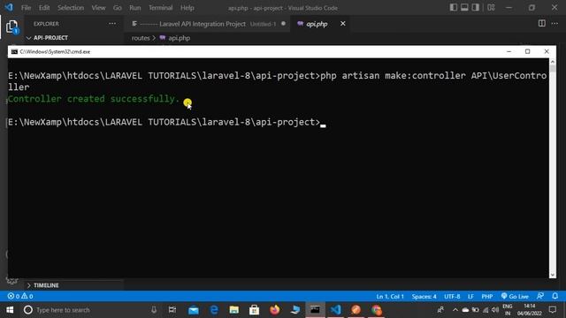 Laravel API Integration Project #1 - Project & JWT Authentication Setup and Create Register API смотреть онлайн