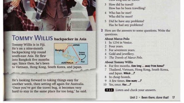 Headway Upper Intermediate Unit 2 Part 1