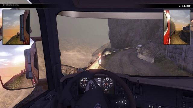SCANIA Truck Driving Simulator Nvidia GTX960 Full Graphics Gameplay on Windows смотреть онлайн