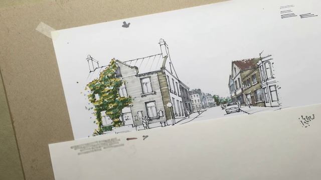 Городской Скетчинг Маркерами / Urban Sketching with Markers смотреть онлайн