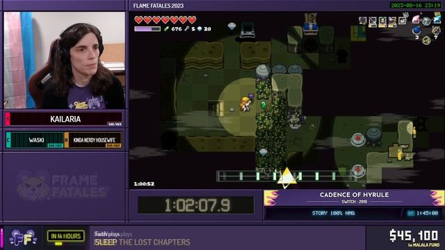Cadence of Hyrule by Kailaria in 1:30:09 - Flame Fatales 2023 смотреть онлайн
