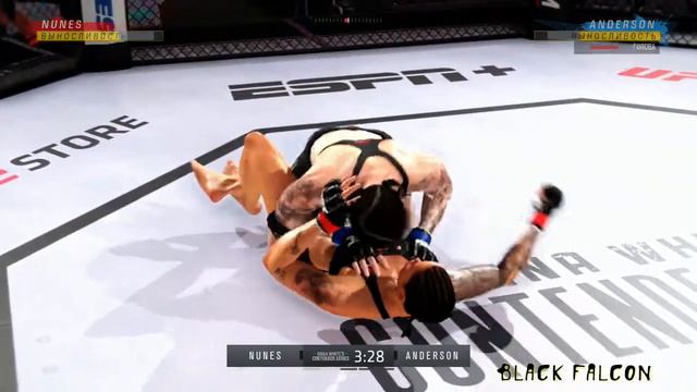 Аманда Нуньес против Меган Андерсон БОЙ В UFC 4/ UFC 259 смотреть онлайн
