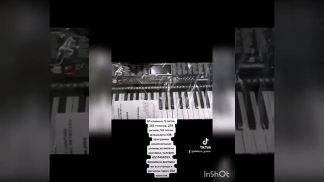 MK 2108 61 клавиш, 5 октав, 255 голосов, 255 ритм, 50 песен,УЗБ, программа национальных ритмов смотреть онлайн