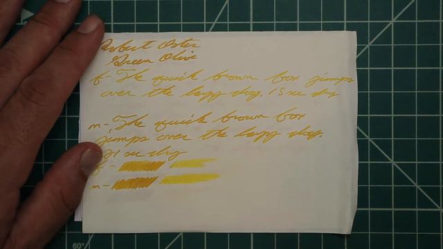 Robert Oster Green Olive Fountain Pen Ink смотреть онлайн