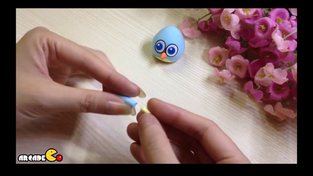 Play Doh Angry Birds Stella Luca - How To Make Angry Birds Stella Luca with Play Doh смотреть онлайн