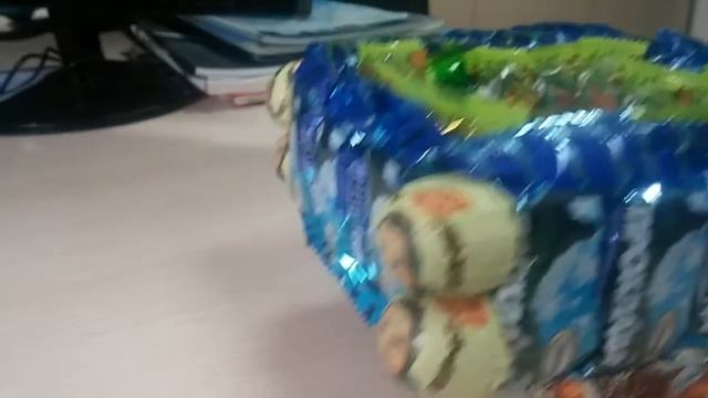 Прицеп из конфет. Подарок. МЗСА. Жизнь АРИВА. смотреть онлайн