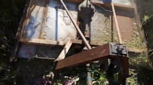 Косилка измельчитель из моста москвича .