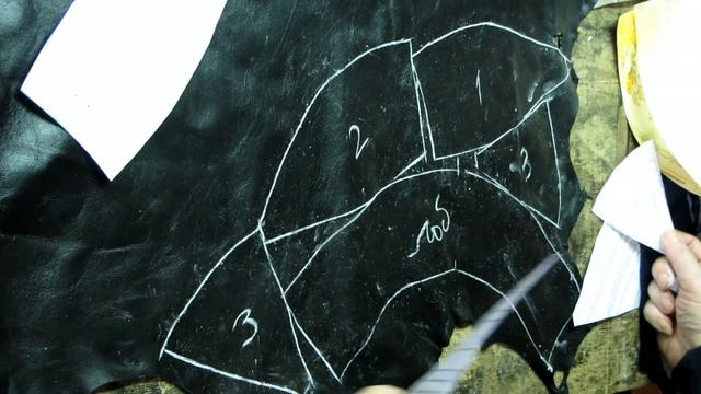 Как пошить кожаную фуражку: Раскрой . Часть 2 смотреть онлайн