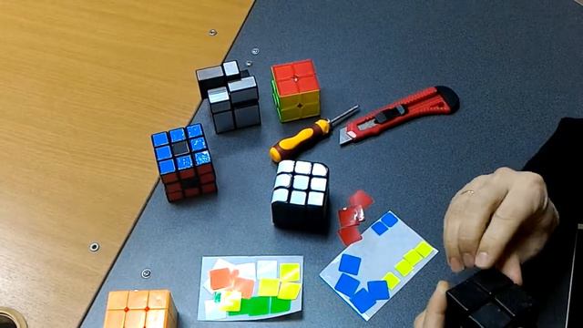 Кубик Рубика 2х2 - модернизация или как сделать эксклюзивный PenRose 2x2 (Пенроуз) Часть 1 смотреть онлайн