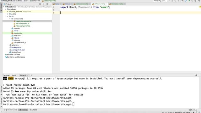 REACT | MERN CRUD App in Sinhala - Part 3 смотреть онлайн