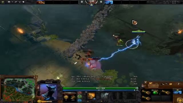 Играю с другом 1 на 1 в режым Ability draft! смотреть онлайн