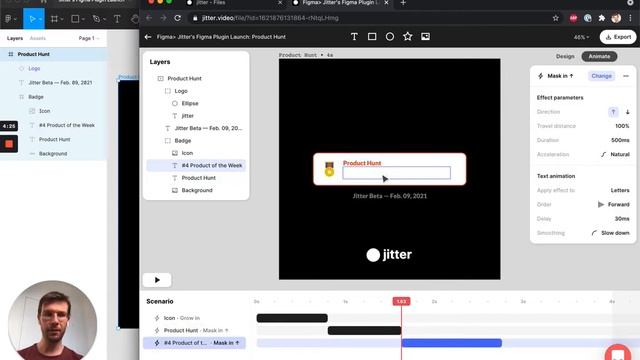 Jitter for Figma: animate your designs easily смотреть онлайн