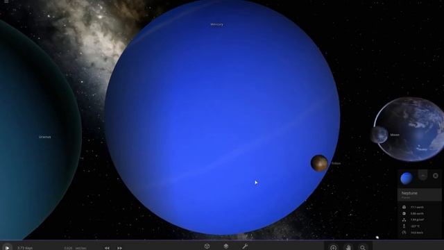 Solar System Size Comparison In Universe Sandbox!