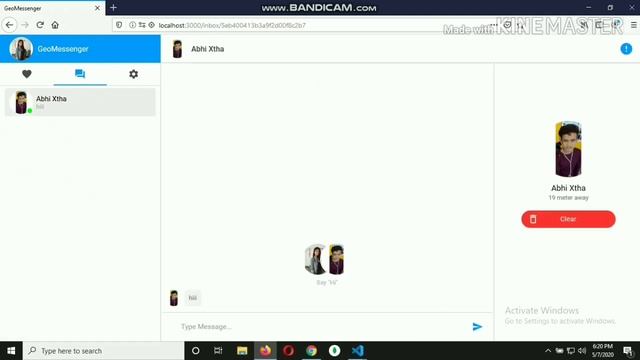 Location based chat app (GeoMessenger) with React Redux Node Socket.io Mongodb (MERN) смотреть онлайн