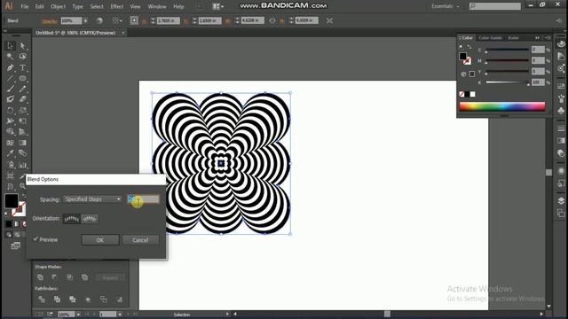 How to Make a Op Art in Adobe Illustrator cc / Natore Graphics смотреть онлайн