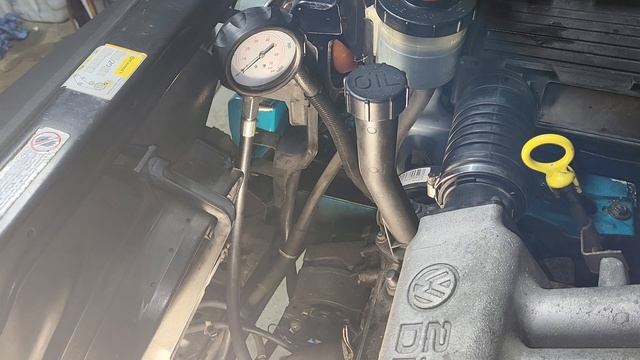 Т4 Замер компрессии AAB. смотреть онлайн