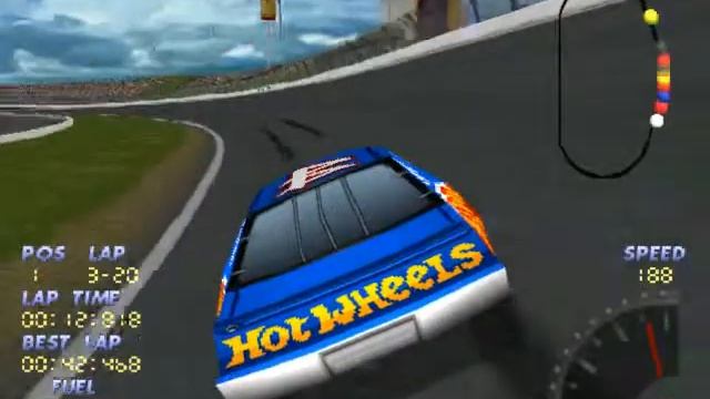 Lets play PS1 games NASCAR 98 part 4 смотреть онлайн
