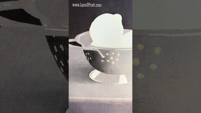 How to paint a metal reflection with watercolor: VIDEO 1 смотреть онлайн