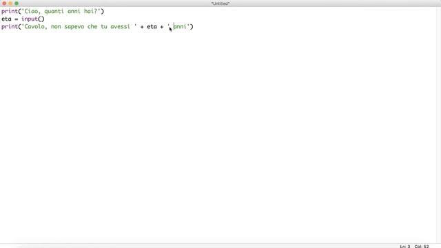 12. Print e Input - Python per l'Analisi di Bilancio смотреть онлайн