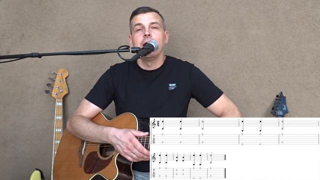 Как быстро научиться играть на гитаре по нотам урок 4 смотреть онлайн